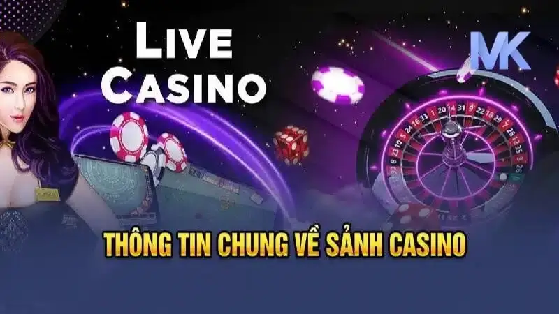 Tổng hợp các tựa game casino siêu hot tại MK Sports